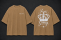 Oversize Latte Jesus Gang Tee